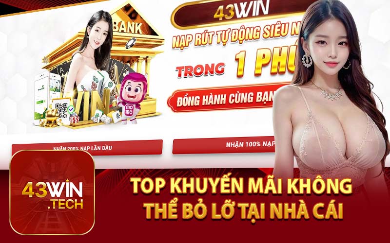 Top Khuyến Mãi Không Thể Bỏ Lỡ Tại Nhà Cái